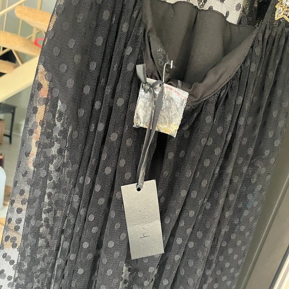 H:ours Sloane Starry Nights maxi dess - Picture 3 of 7